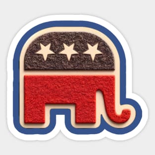 Republican party Sticker